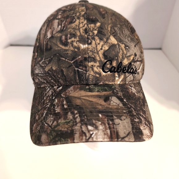 Cabela's Camouflage Embroidered Hat/Cap Adjustable - Picture 1 of 7